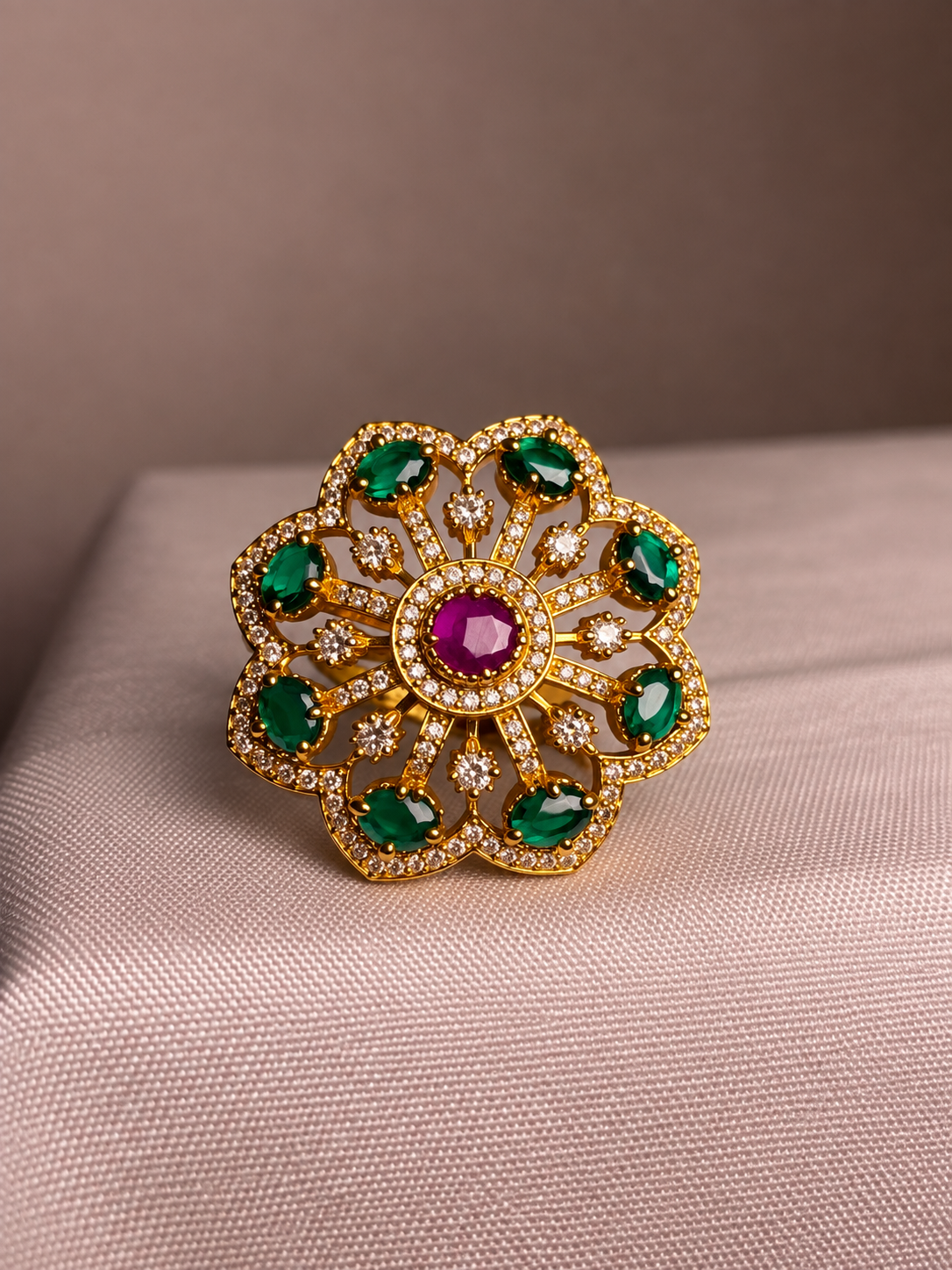 Heritage Floral Ring
